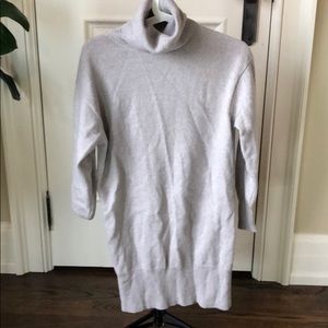 Grey aritzia Wilfred sweater dress